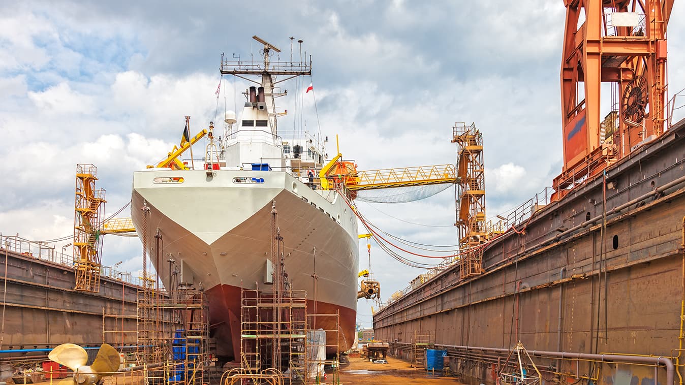 Firestopping in ship building