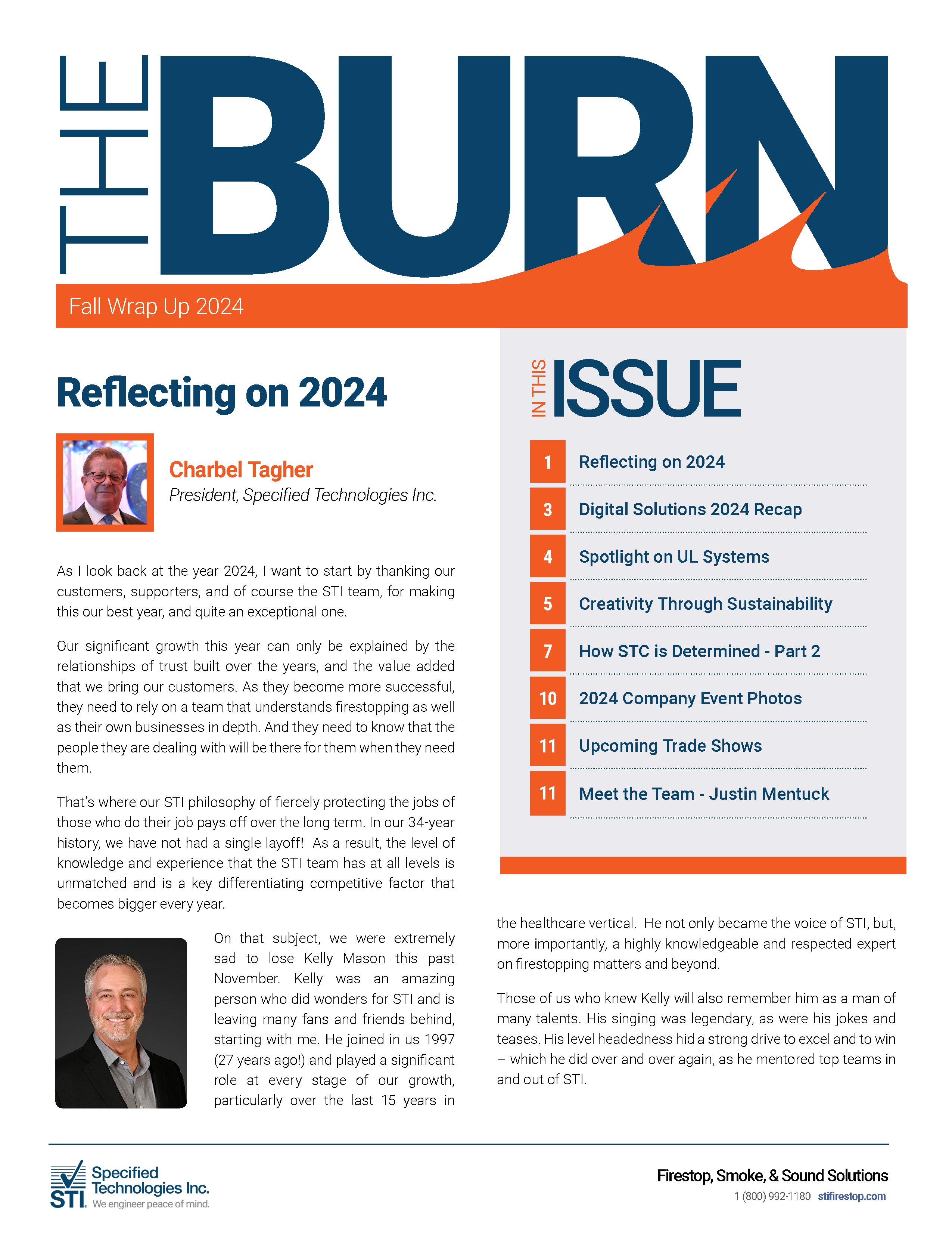 The Burn Newsletter - Resumo do outono de 2024